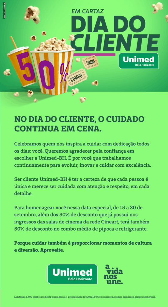 dia do cliente unimed bh